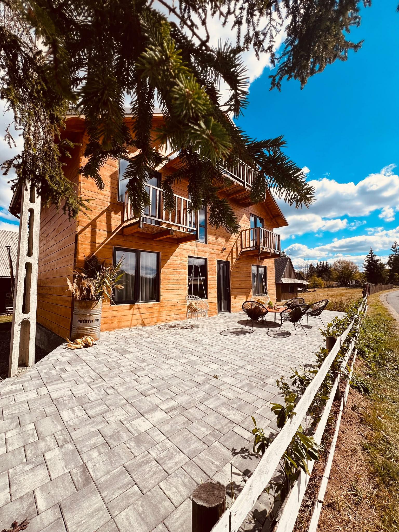 Fațada Valley View Cabin